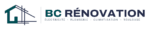 Logo BC Rénovation avec maison stylisée, services électricité, plomberie et climatisation à Toulouse.
